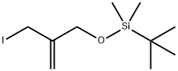 Silane, (1,1-dimethylethyl)[[2-(iodomethyl)-2-propen-1-yl]oxy]dimethyl- Structure