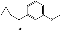 cyclopropyl(3-methoxyphenyl)methanol Structure