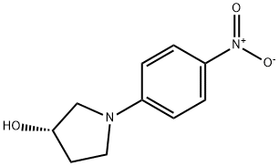 (3S)-1-(4-nitrophenyl)pyrrolidin-3-ol 구조식 이미지