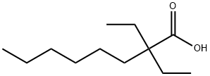 2,2-diethyloctanoic acid 구조식 이미지