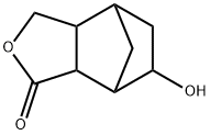 4,7-Methanoisobenzofuran-1(3H)-one, hexahydro-6-hydroxy- Structure