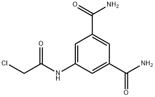 1,3-Benzenedicarboxamide, 5-[(2-chloroacetyl)amino]- Structure