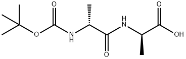 N-[N-Boc-D-alaninyl]-D-alanine Structure