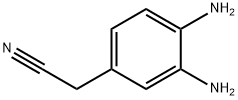 Benzeneacetonitrile, 3,4-diamino- Structure