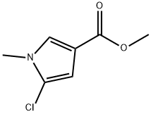 methyl5-chloro-1-methyl-1H-pyrrole-3-carboxylate(WX192076) Structure