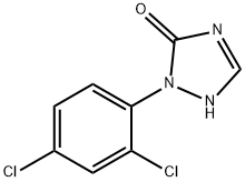 3H-1,2,4-Triazol-3-one, 2-(2,4-dichlorophenyl)-1,2-dihydro- Structure