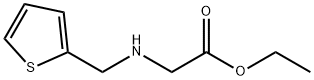 Glycine, N-(2-thienylmethyl)-, ethyl ester Structure