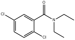 Benzamide, 2,5-dichloro-N,N-diethyl- Structure