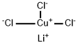 Copper(I)  chloride  -  bis(lithium  chloride)  complex 구조식 이미지