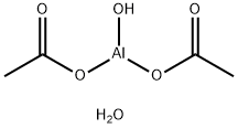 Aluminum, bis(acetato-O)hydroxy-, monohydrate (9CI) Structure