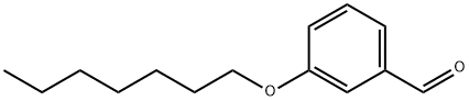 Benzaldehyde, 3-(heptyloxy)- Structure