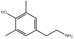 Phenol, 4-(2-aminoethyl)-2,6-dimethyl- Structure