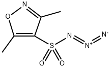 dimethyl-1,2-oxazole-4-sulfonyl azide 구조식 이미지