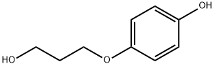 Phenol, 4-(3-hydroxypropoxy)- Structure