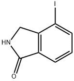 1H-Isoindol-1-one, 2,3-dihydro-4-iodo- Structure