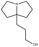 1H-Pyrrolizine-7a(5H)-propanol, tetrahydro- Structure