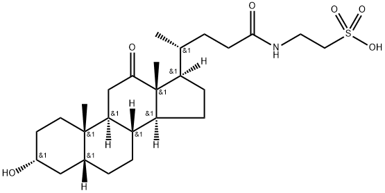 12-oxo-Taurolithocholic Acid Structure