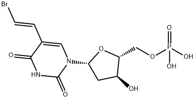 Brivudine 5''-Monophosphate Structure