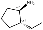 Cyclopentanamine, 2-ethyl-, (1R,2R)-rel- Structure