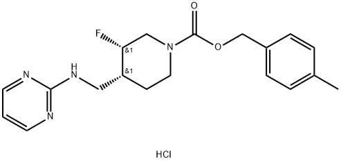 Rislenemdaz hydrochloride Structure