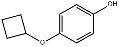 Phenol, 4-(cyclobutyloxy)- 구조식 이미지