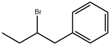 Benzene, (2-bromobutyl)- 구조식 이미지