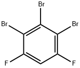 Benzene, 2,3,4-tribromo-1,5-difluoro- Structure