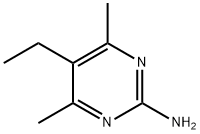 2-Pyrimidinamine, 5-ethyl-4,6-dimethyl- 구조식 이미지
