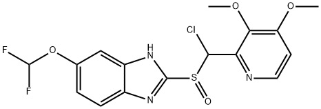 Pantoprazole Impurity 1 Structure