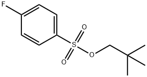 2,2-Dimethylpropyl 4-fluorobenzenesulfonate Structure