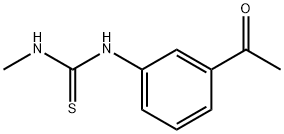 Thiourea, N-(3-acetylphenyl)-N'-methyl- 구조식 이미지