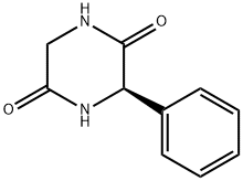 2,5-Piperazinedione, 3-phenyl-, (3R)- Structure