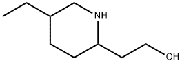 2-Piperidineethanol, 5-ethyl- 구조식 이미지