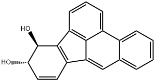 Benz[e]acephenanthrylene-11,12-diol, 11,12-dihydro-, trans- (9CI) Structure