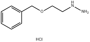 [2-(benzyloxy)ethyl]hydrazine hydrochloride Structure