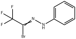 Ethanehydrazonoyl bromide, 2,2,2-trifluoro-N-phenyl- Structure