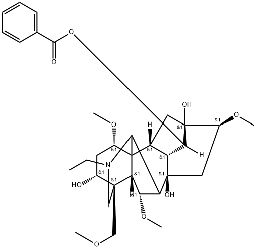 Ludaconitine Structure