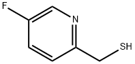 2-Pyridinemethanethiol, 5-fluoro- Structure