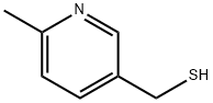 3-Pyridinemethanethiol, 6-methyl- Structure