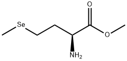 Butanoic acid, 2-amino-4-(methylseleno)-, methyl ester, (2S)- Structure