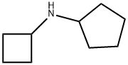 Cyclopentanamine, N-cyclobutyl- Structure