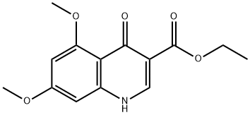 ethyl 5,7-dimethoxy-4-oxo-1,4-dihydroquinoline-3-carboxylate Structure