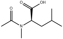 D-Leucine, N-acetyl-N-methyl- Structure