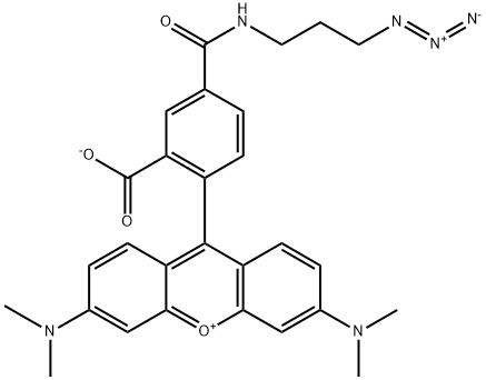 TAMRA azide, 5- isomer Structure