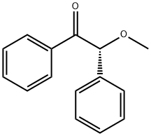 Ethanone, 2-methoxy-1,2-diphenyl-, (2R)- Structure