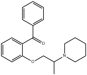 Phenyl(2-(2-(piperidin-1-yl)propoxy)phenyl)methanone Structure