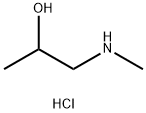 2-Propanol, 1-(methylamino)-, hydrochloride, homopolymer (9CI) Structure