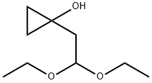 Cyclopropanol, 1-(2,2-diethoxyethyl)- 구조식 이미지