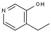 3-Pyridinol, 4-ethyl- 구조식 이미지