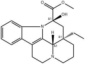 methyl (41S,12R,13aR)-13a-ethyl-12-
hydroxy-2,3,41,5,6,12,13,13aoctahydro-
1H-indolo[3,2,1-
de]pyrido[3,2,1-ij][1,5]naphthyridine-
12-carboxylate Structure